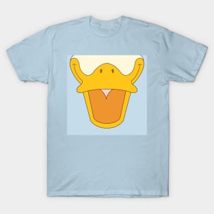 Donald Duck Face Mask Design T-Shirt